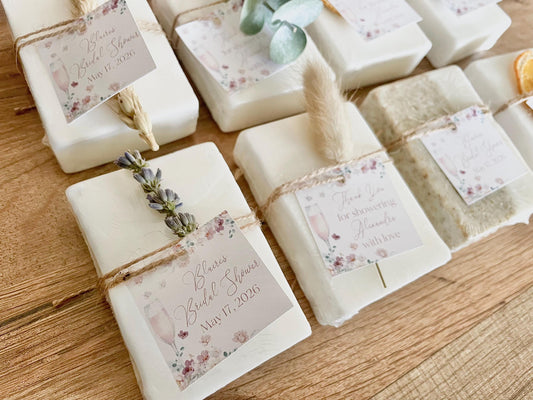 Petals and Prosecco Bridal Shower Favors, Bulk Bridal Shower Favors for Guests, Set of 8