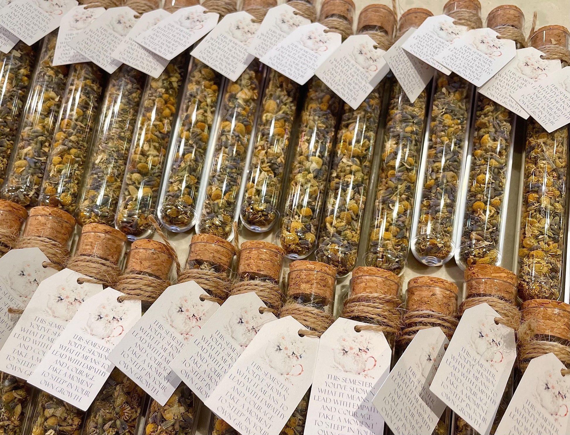 Bridal Shower Tea Party Favors , Personalized Wedding Favors, Love is Brewing Bridal Tea