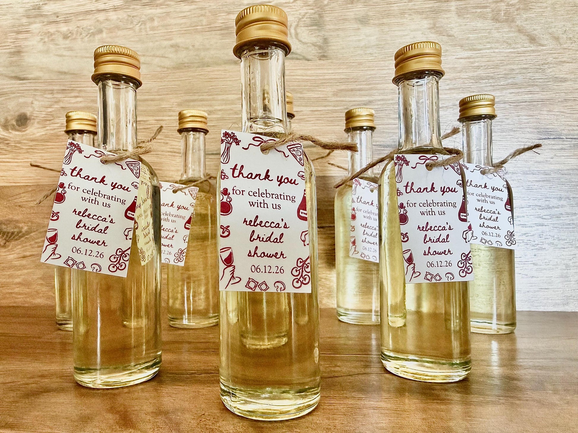 That’s Amore Olive Oil Wedding Favors, Italian Bridal Shower Favors