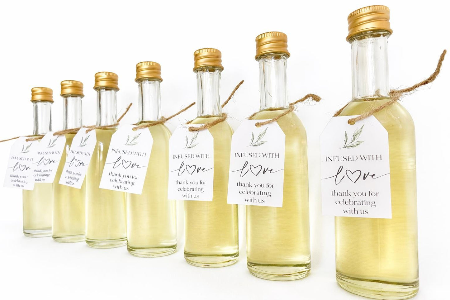 Personalized Olive Oil Wedding Favors - Italian Bridal Shower Favors, “With Olive Our Love” Party Gifts