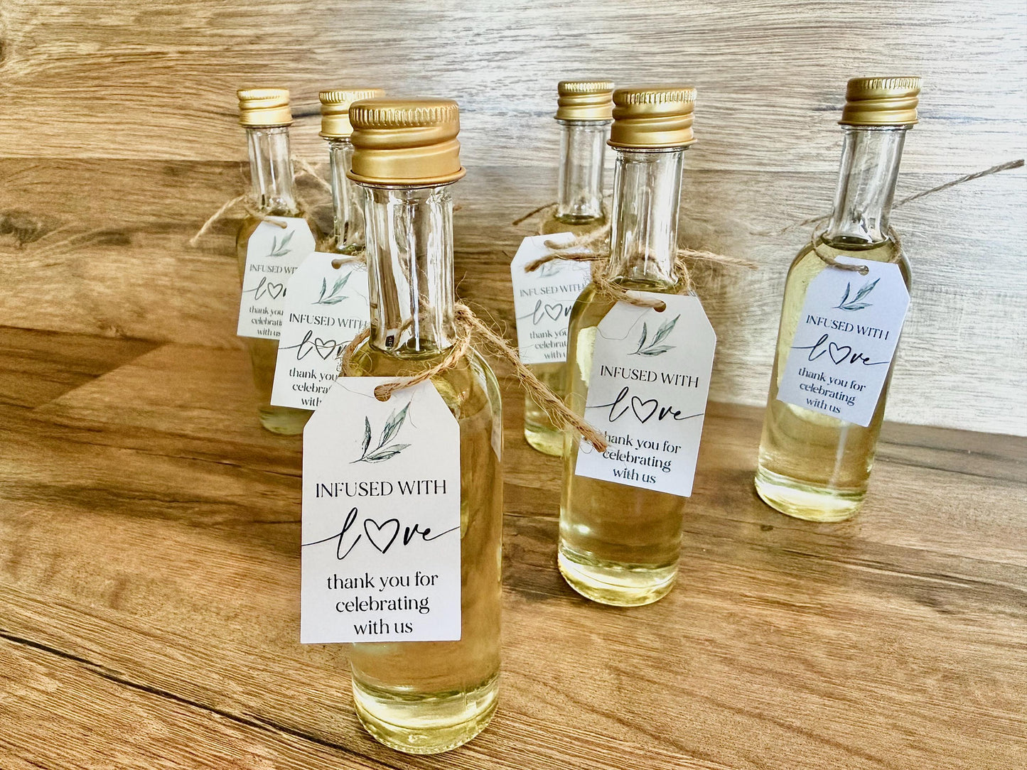 Personalized Olive Oil Wedding Favors - Italian Bridal Shower Favors, “With Olive Our Love” Party Gifts