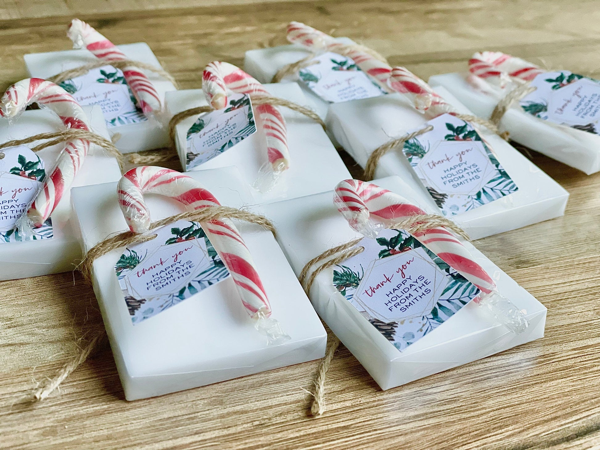 Holiday Christmas Party Soap Favors