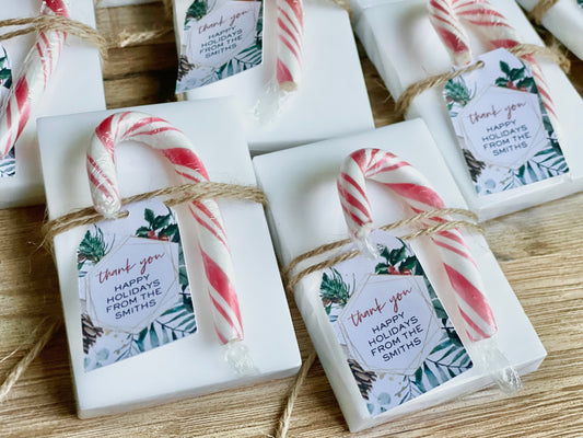 Holiday Christmas Party Soap Favors