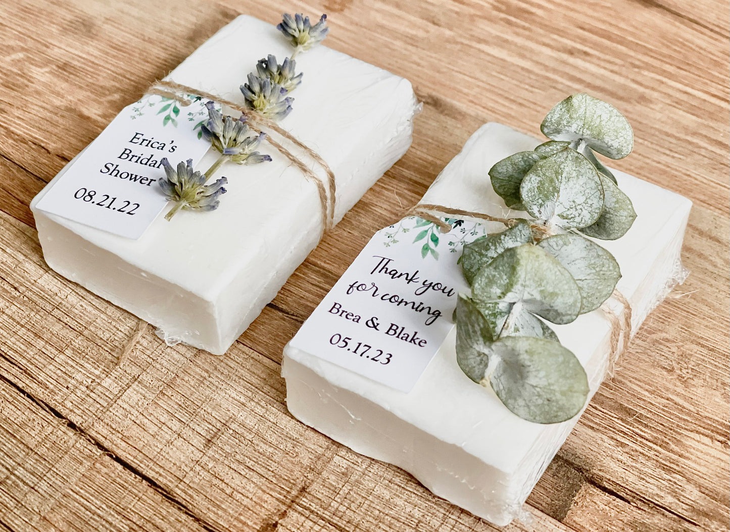 Essential Oil Soap Bridal Shower Soap Favors for Guests