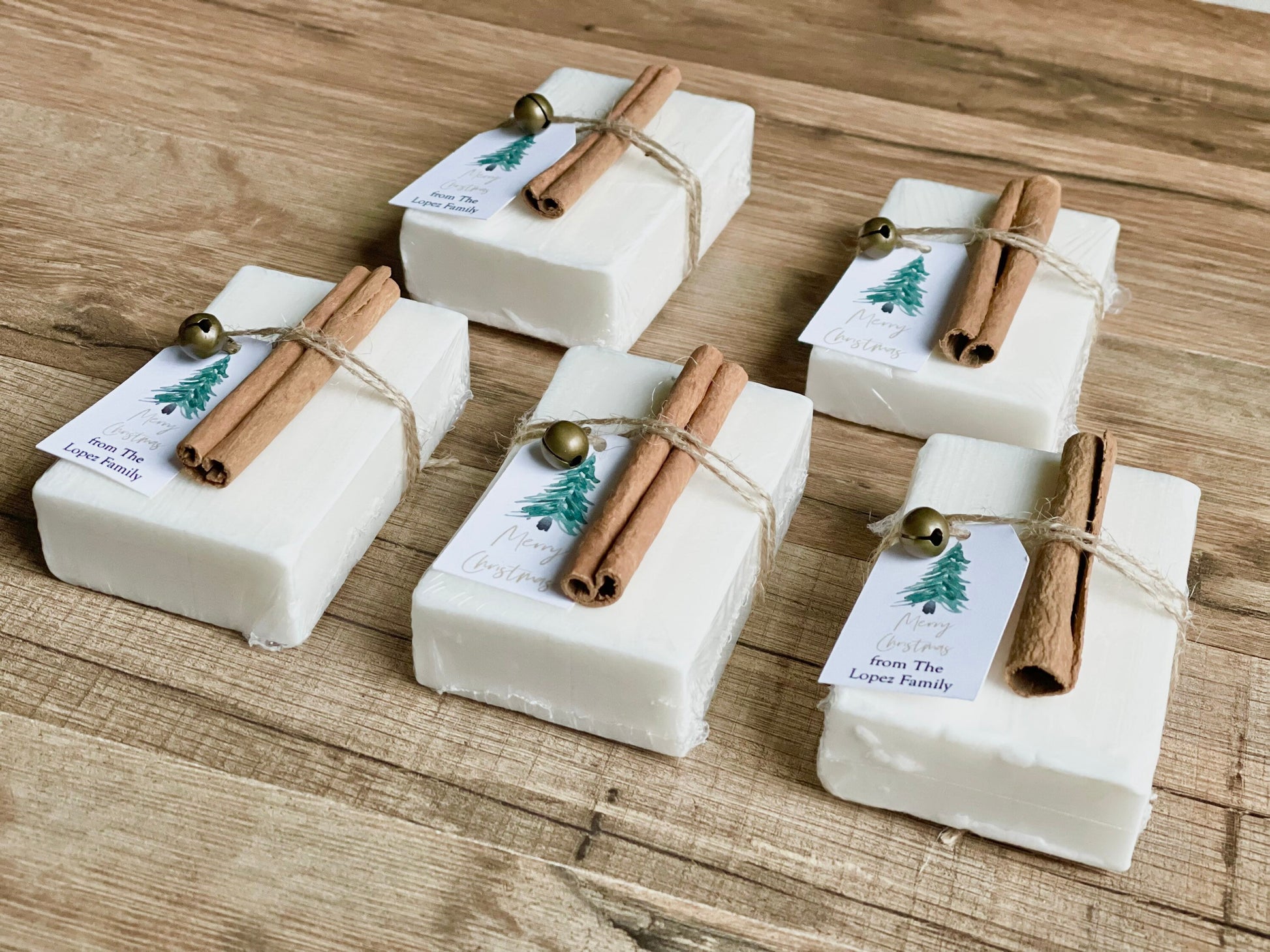 Holiday Christmas Party Soap Favors