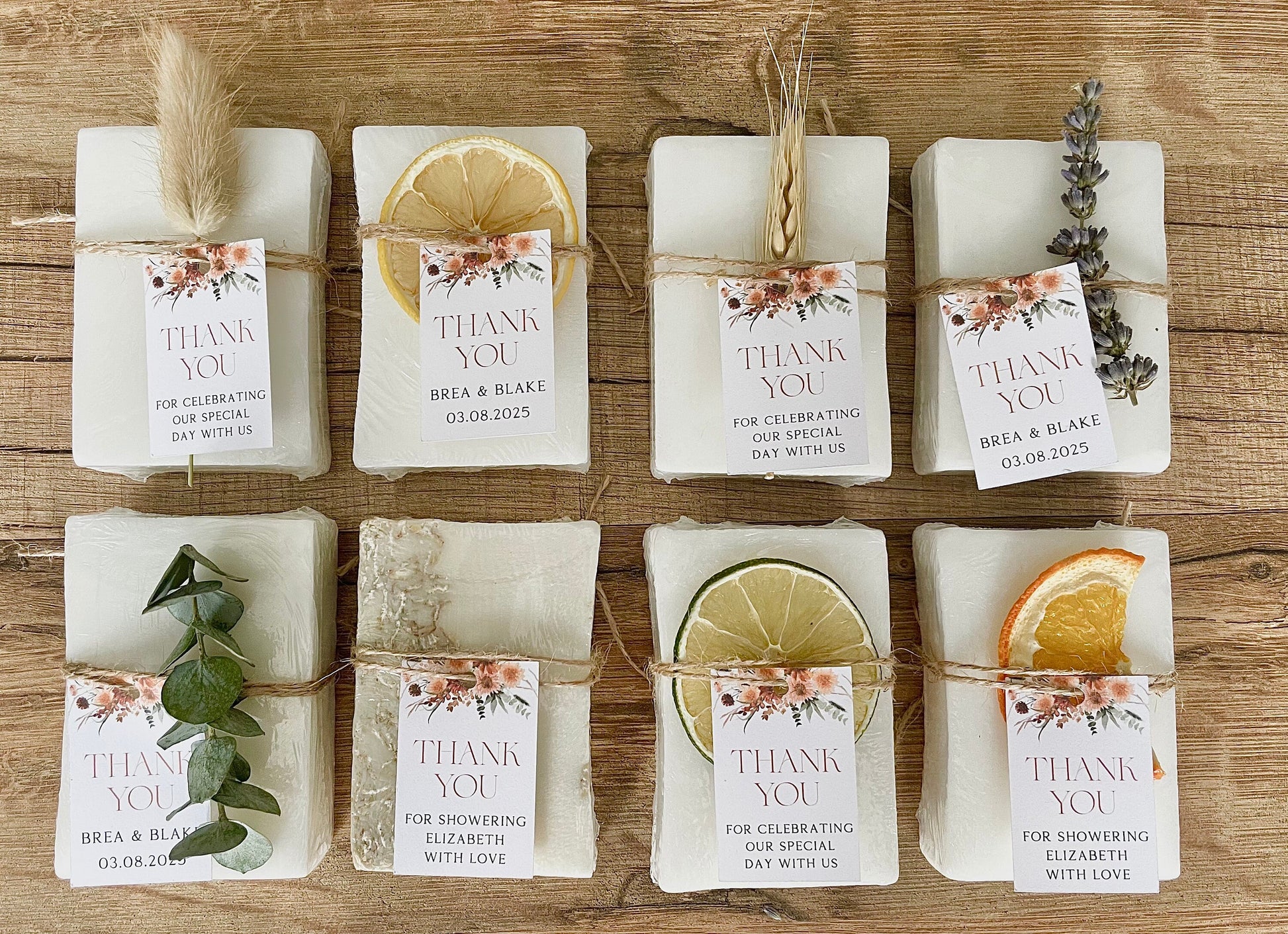 Bridal Shower Favors for Guests in Bulk Soap Favors