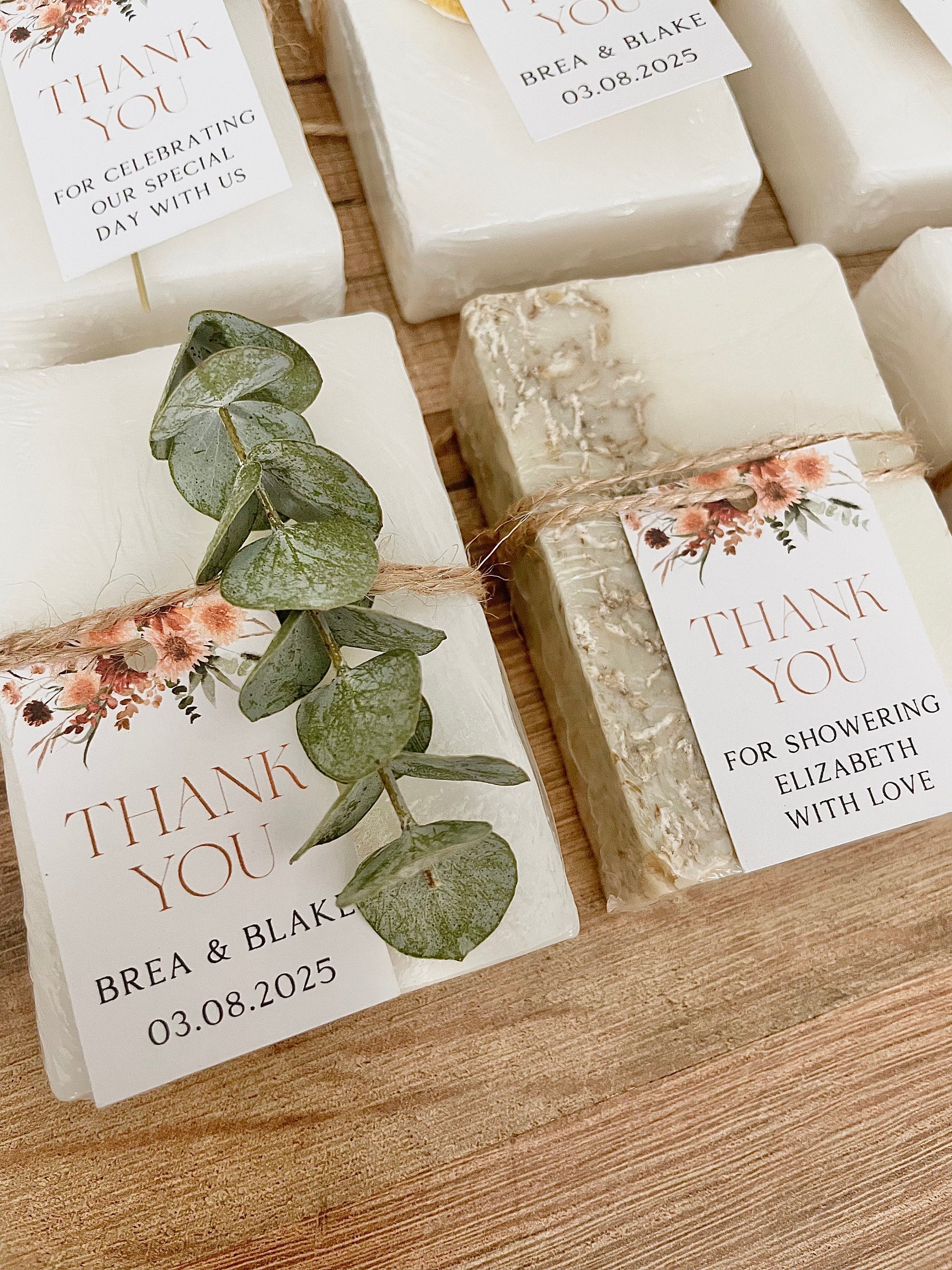 Bridal Shower Favors for Guests in Bulk Soap Favors