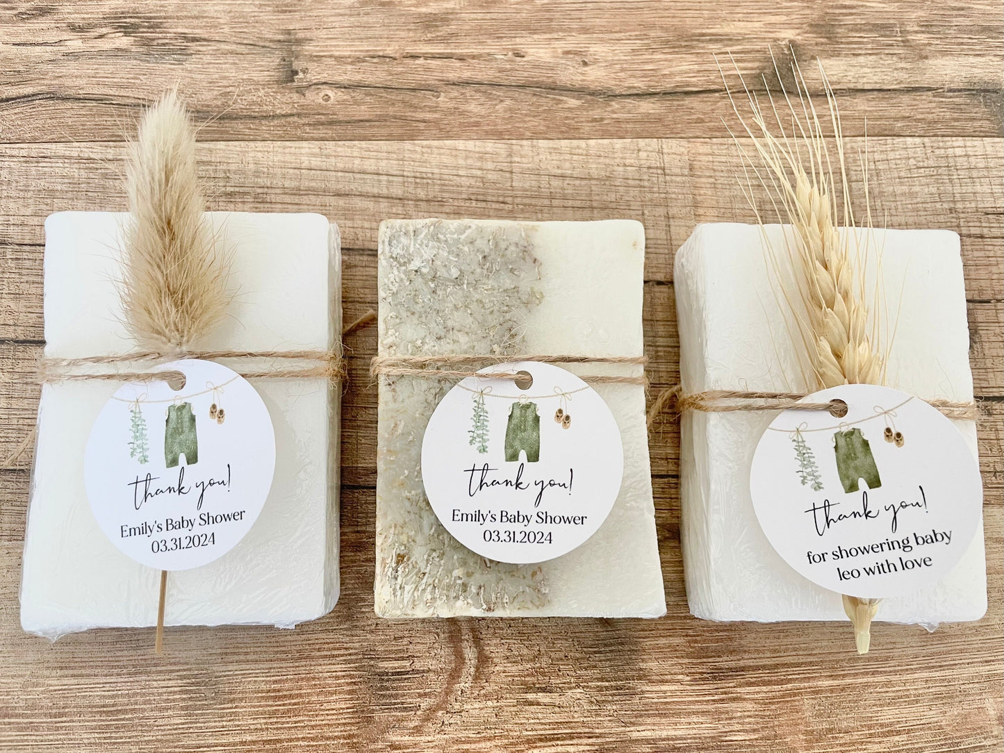 Gender Neutral Baby Shower Soap Favors for Guests