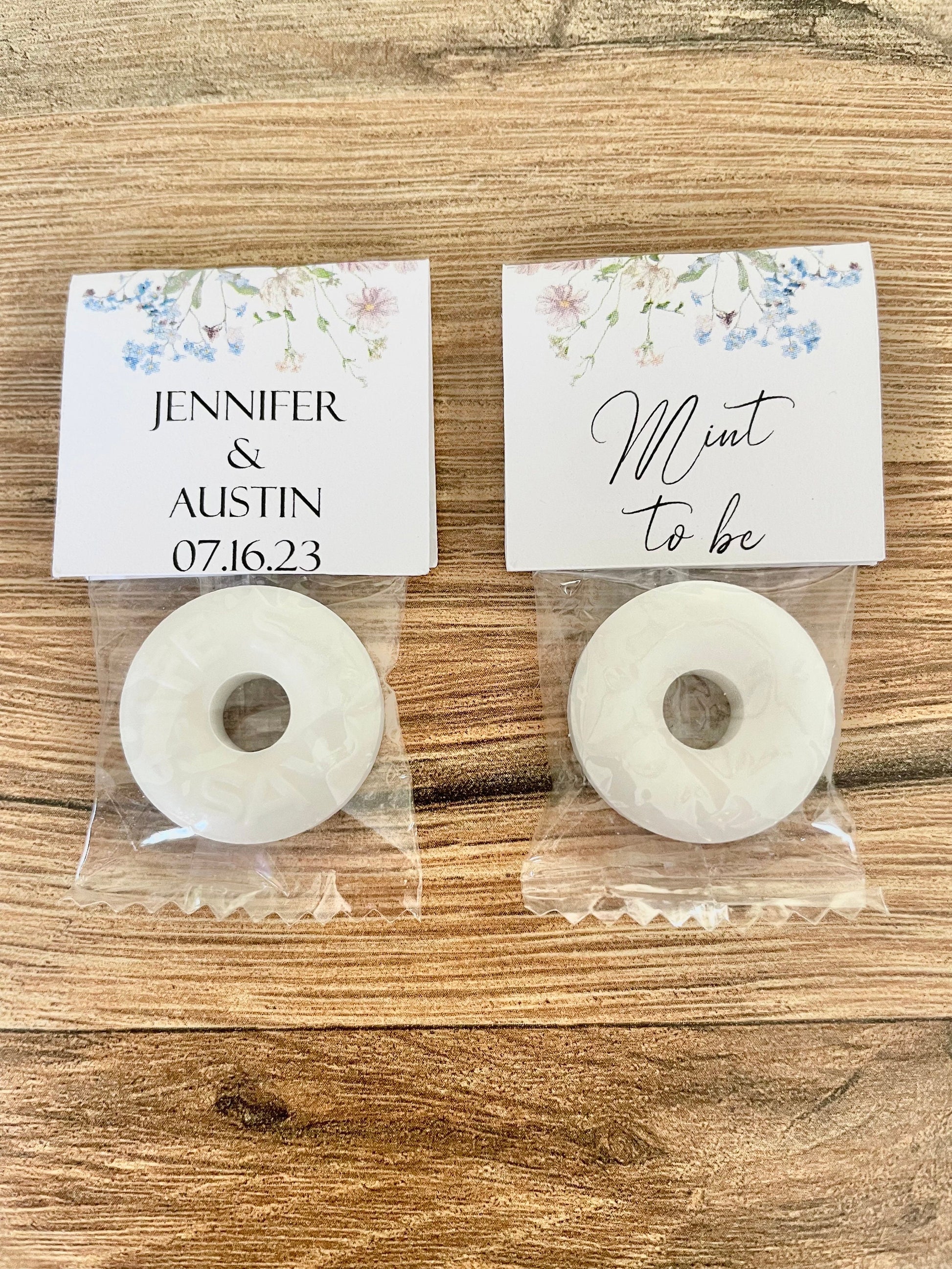 Mint to Be Wedding Favors for Guests Bulk